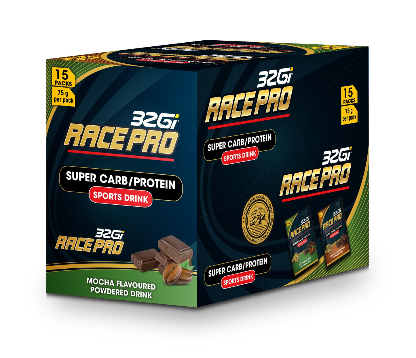 Race Pro - Super Carb/Protein Drink - 32Gi United Kingdom