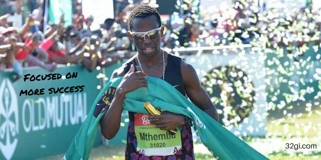 Bongmusa Mthembu on Comrades Marathon | 32Gi United Kingdom